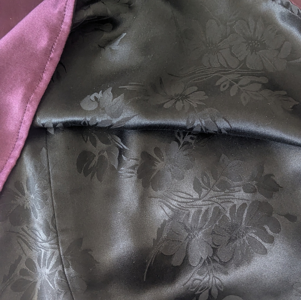 Talbots Plum Washed Silk Sleeveless Shell Top Size 10 NWT Lined Classic - Picture 11 of 11